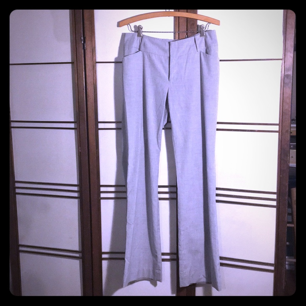 Grey Suit Pants